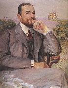 Jacek Malczewski Portret Ludwika Zelenskiego oil